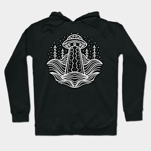 alien coming Hoodie